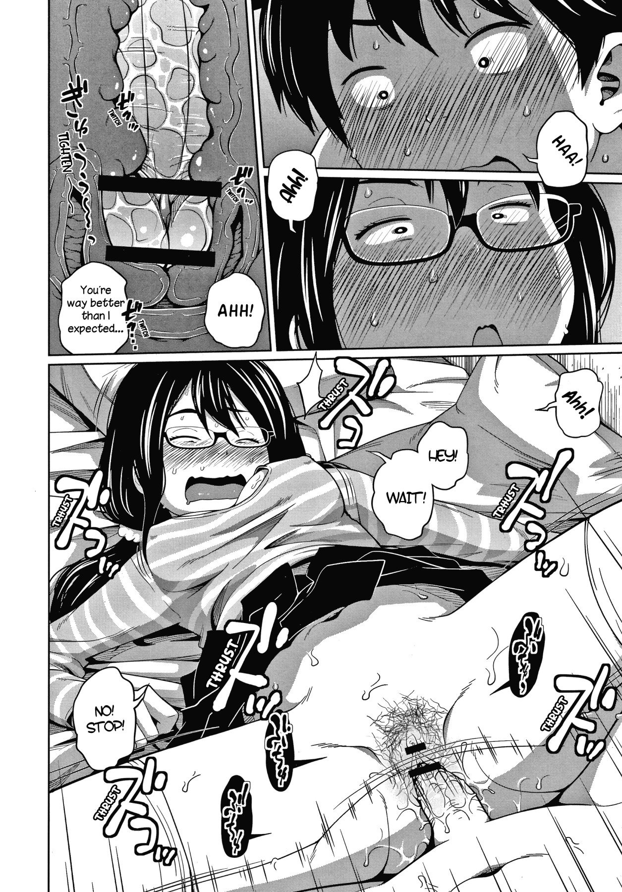 Hentai Manga Comic-New Game! (Older Sister In Glasses)-Read-14